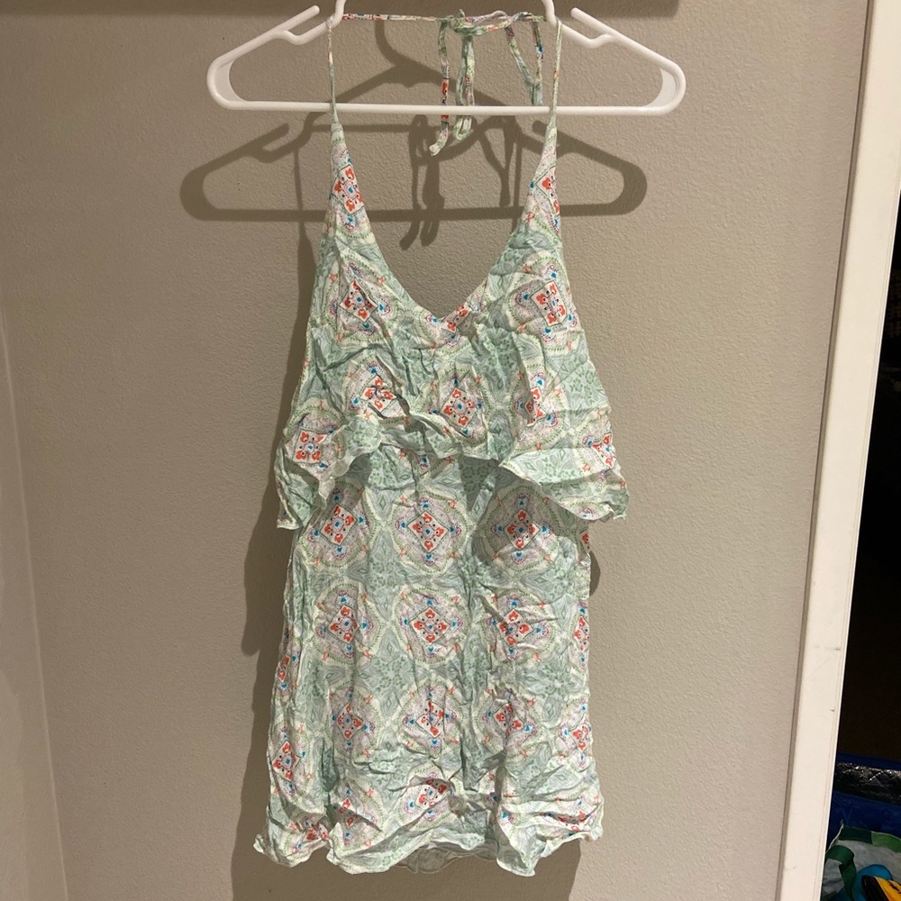 O’neill Halter Ruffle Dress